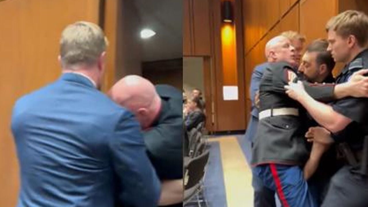 Foto - Koca İslam dünyası, bir ABD’li asker kadar olamadı! Cesur yürek, Müslümanların sustuğu yerde kolunu feda etti