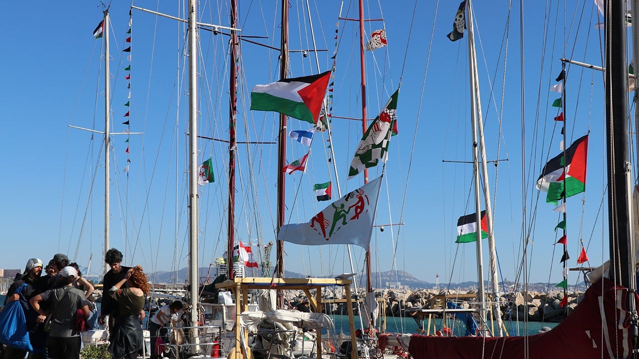 Foto - Koca yürekliler yeniden Gazze yolunda! "Filistin halkını terk etmeyiz"