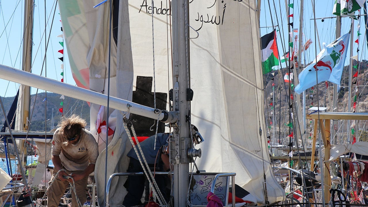 Foto - Koca yürekliler yeniden Gazze yolunda! "Filistin halkını terk etmeyiz"