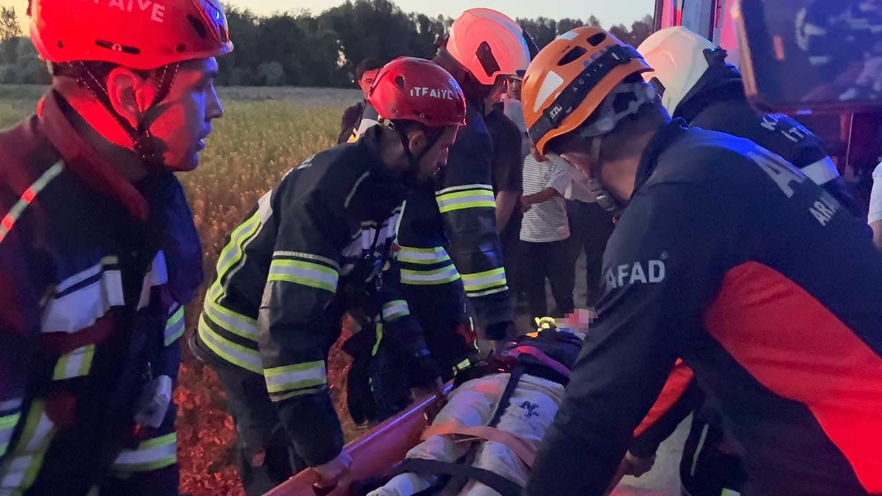 Foto - Kocasinan’da korkutan kaza! Bisiklet sürerken 4 metrelik su kanalına düşen çocuk ölümden döndü!