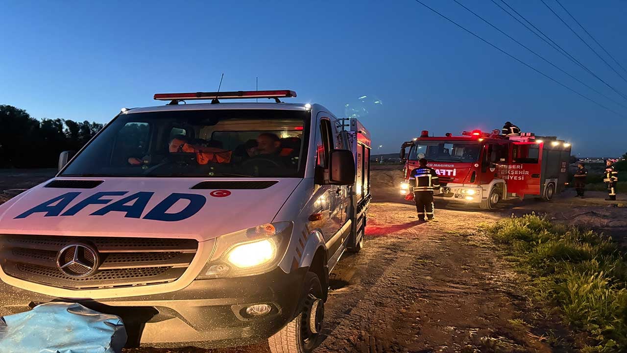 Foto - Kocasinan’da korkutan kaza! Bisiklet sürerken 4 metrelik su kanalına düşen çocuk ölümden döndü!