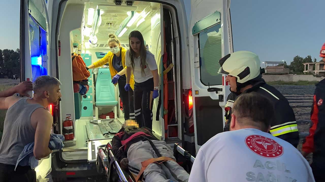 Foto - Kocasinan’da korkutan kaza! Bisiklet sürerken 4 metrelik su kanalına düşen çocuk ölümden döndü!