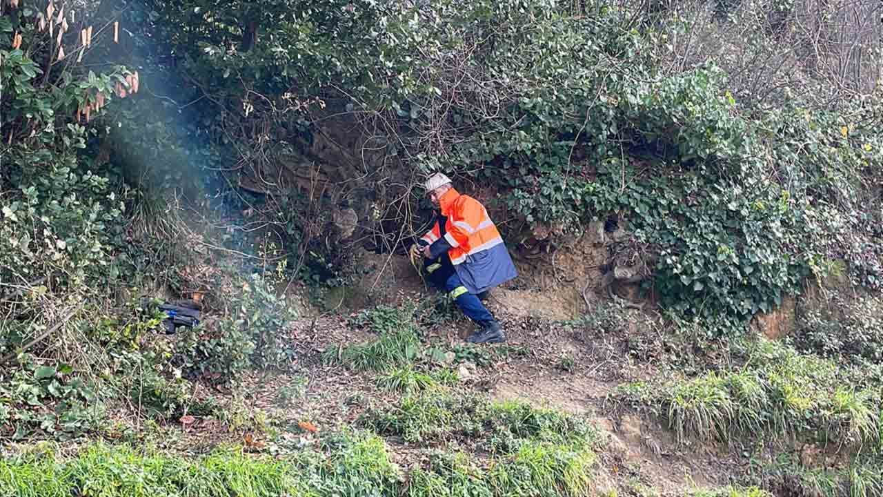 Foto - Kombi arıza verince olanlar oldu! Vatandaşın bahçesinde tesadüf sonucu metan gazı bulundu