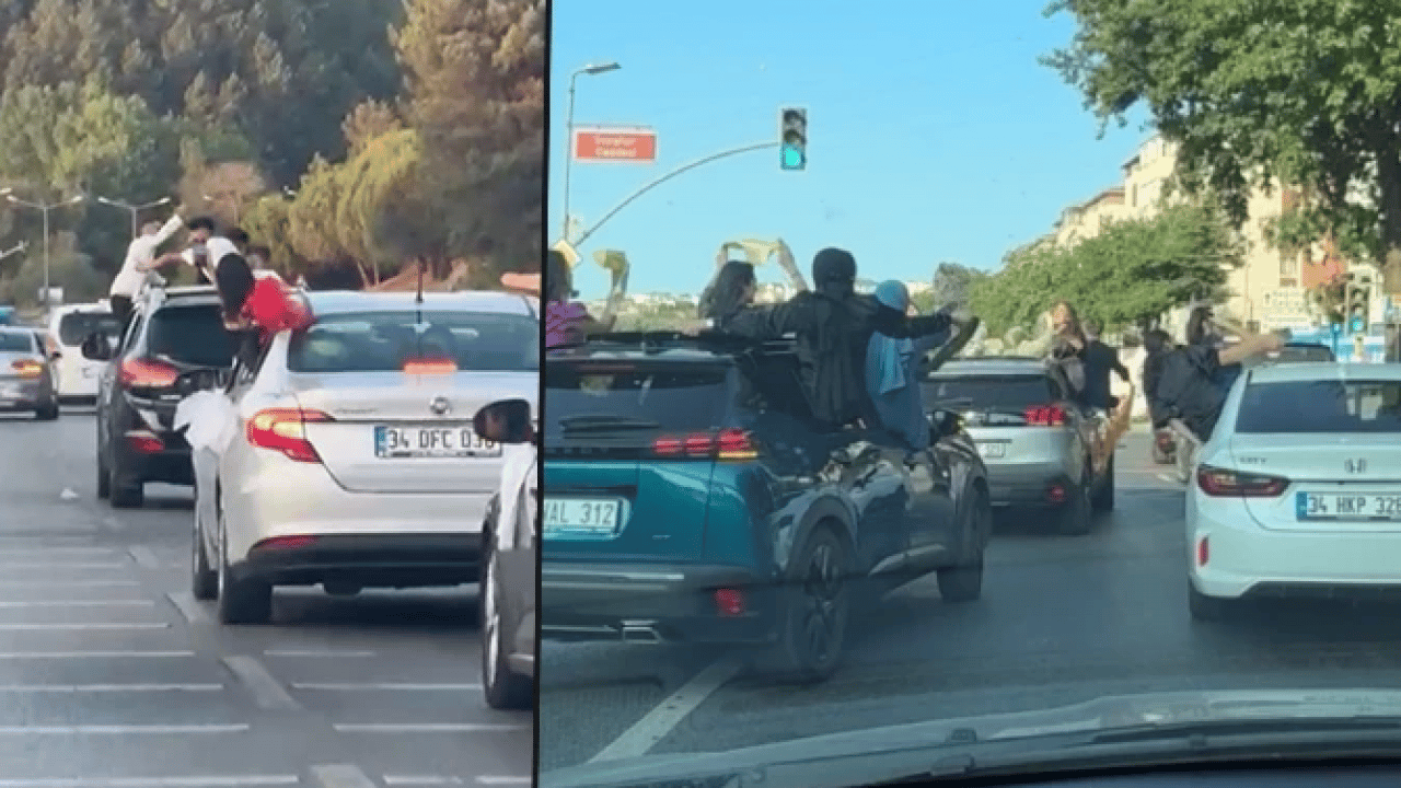 Foto - Konvoy yapan, yol kesen, polisten kaçan yandı: Saygısız sürücülere tarihi ceza yağmuru