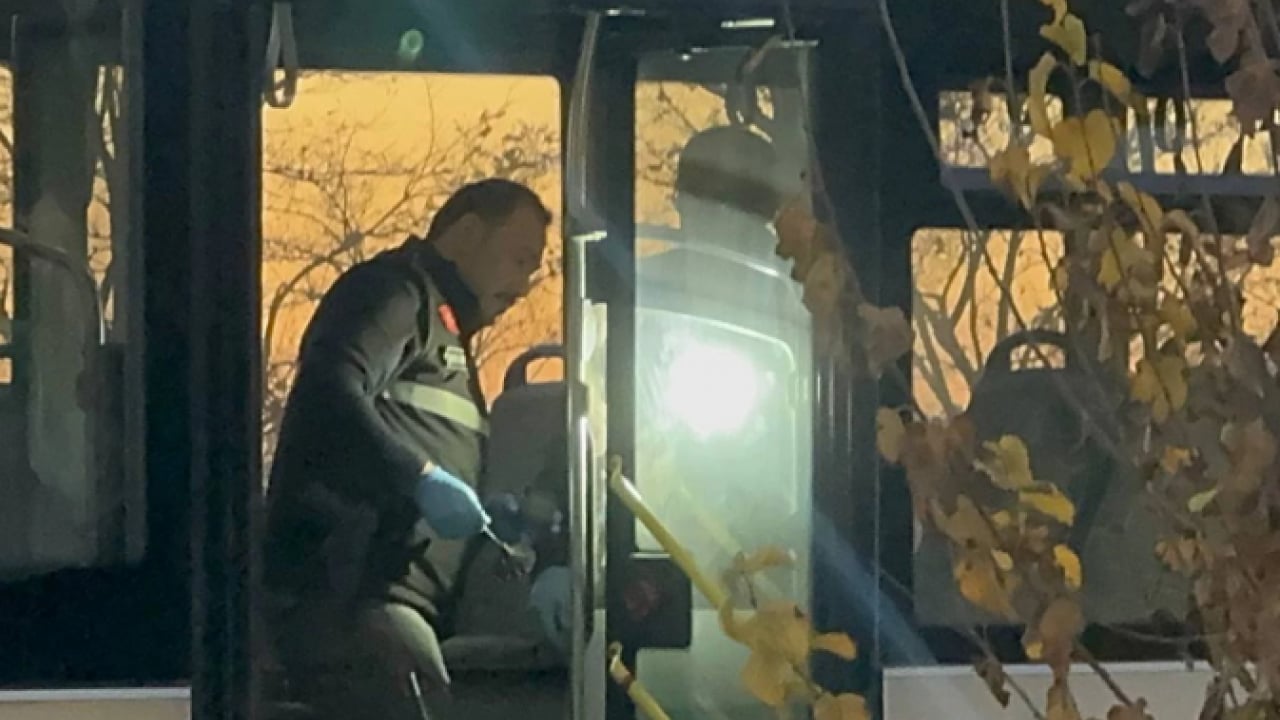 Foto - Konya’da otobüste korkunç olay! Eşinin gözünün önünde katledildi