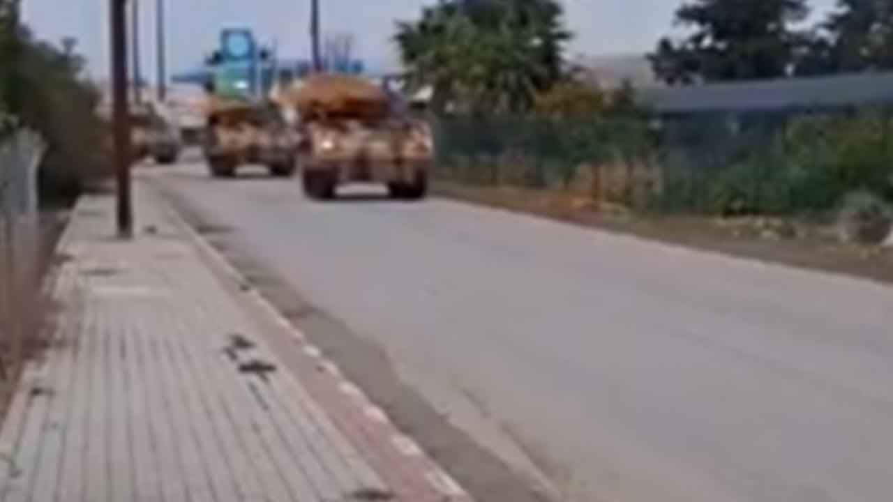 Foto - Korku içinde duyurdular: Türk savaş tankları yürümeye başladı, bu resmen bir meydan okuma