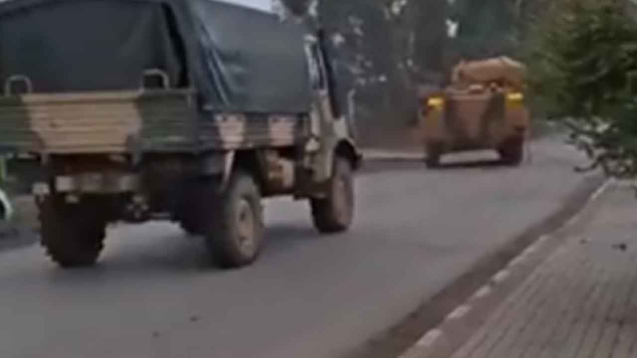 Foto - Korku içinde duyurdular: Türk savaş tankları yürümeye başladı, bu resmen bir meydan okuma