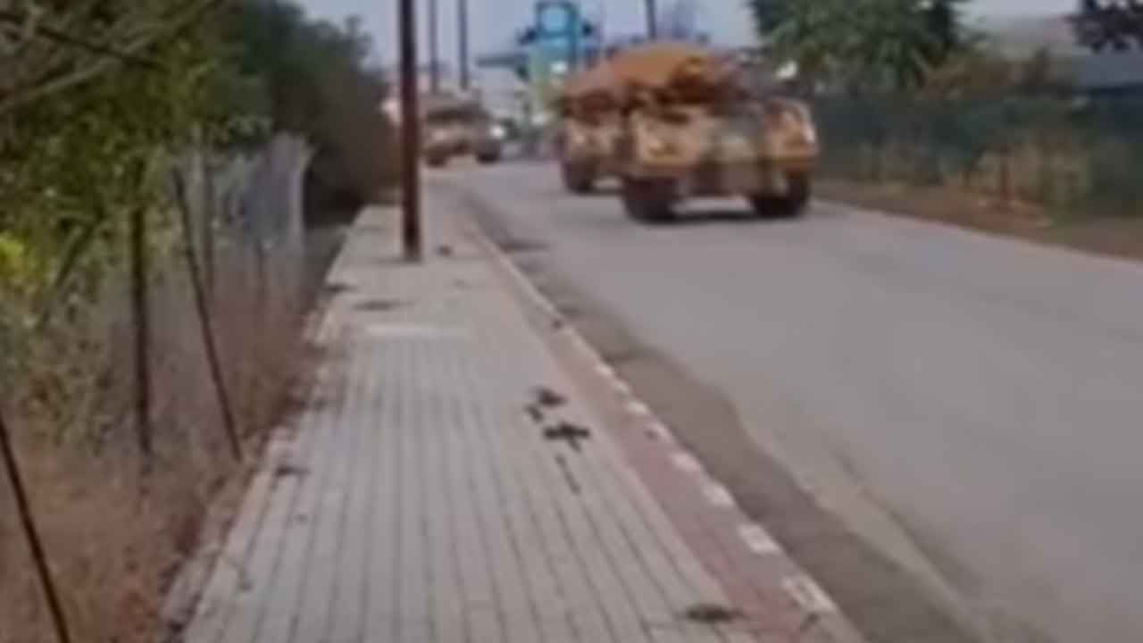 Foto - Korku içinde duyurdular: Türk savaş tankları yürümeye başladı, bu resmen bir meydan okuma