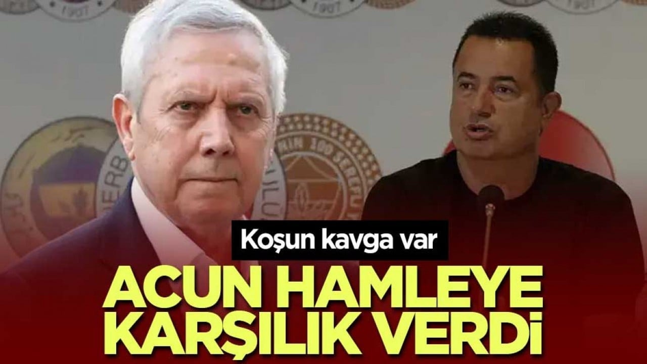 Koşun kavga var! Acun Ilıcalı kavgaya karşılık verdi