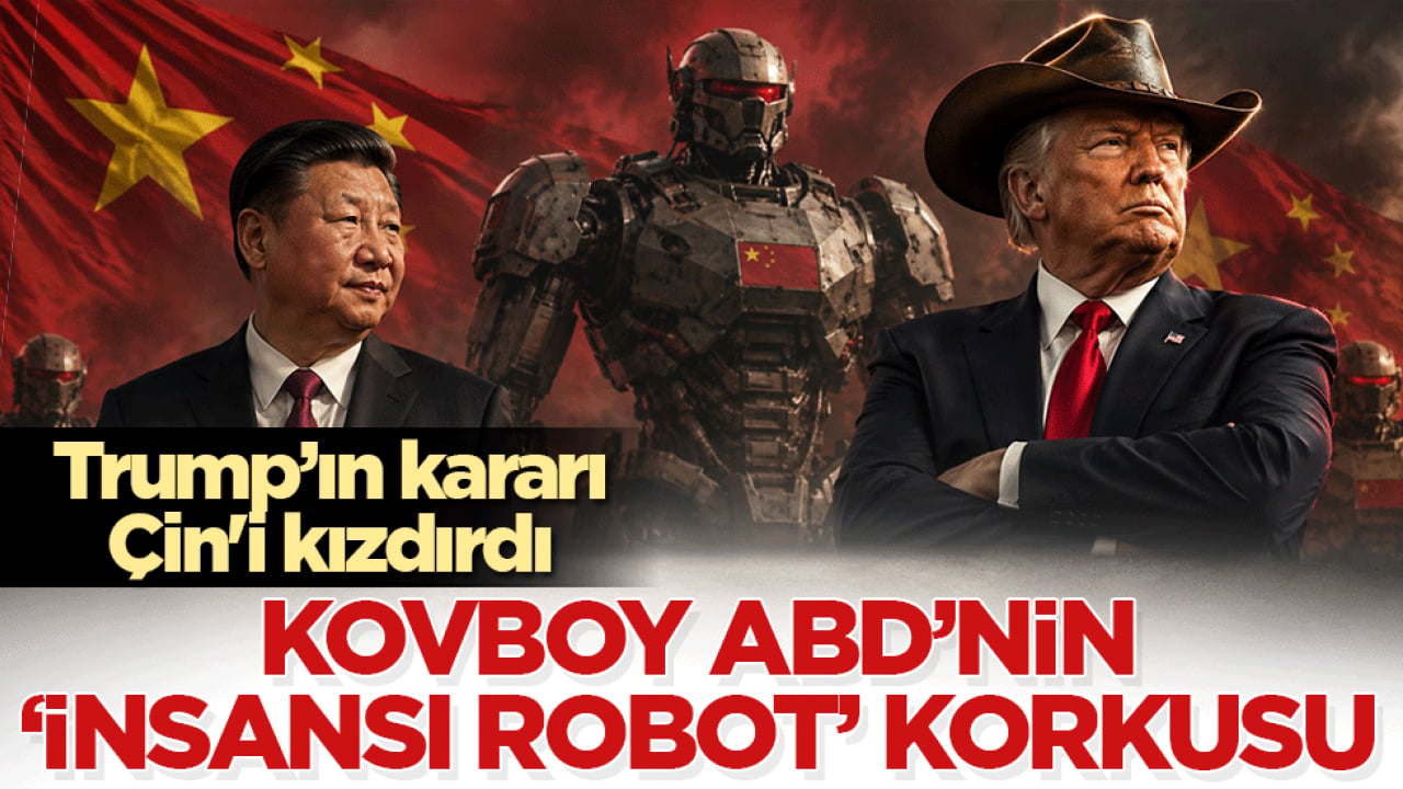 Kovboy ABD'nin 'robot' korkusu: Çin'den 'ulusal güvenlik' maskeli engellemeye sert tepki!