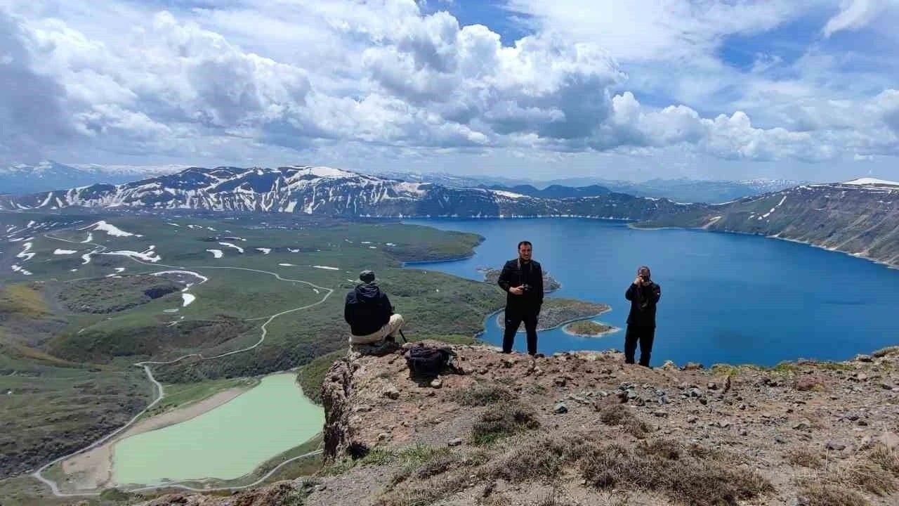 Foto - Krater gölleriyle büyülüyor Nemrut Kalderası 'Milli Park' olmayı bekliyor
