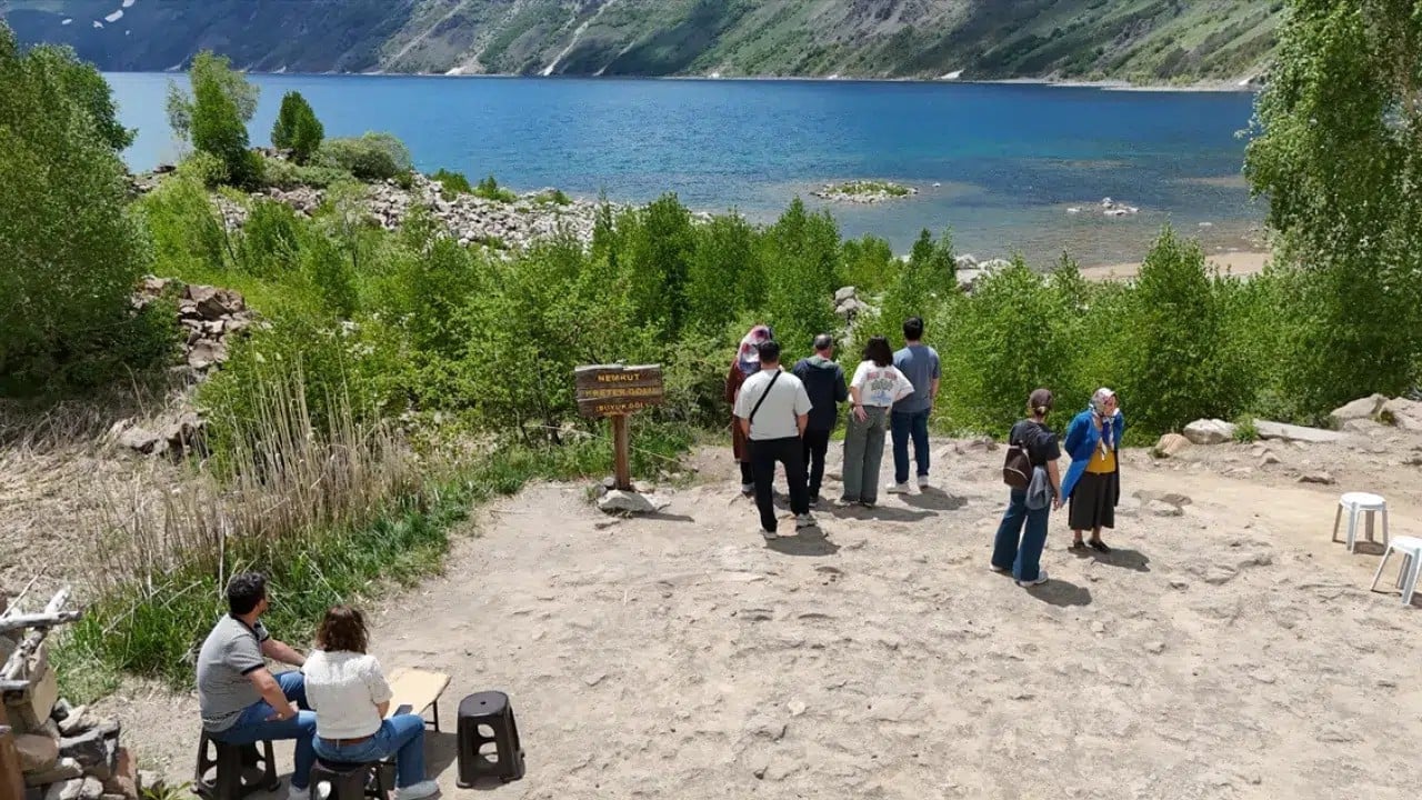 Foto - Krater gölleriyle büyülüyor Nemrut Kalderası 'Milli Park' olmayı bekliyor