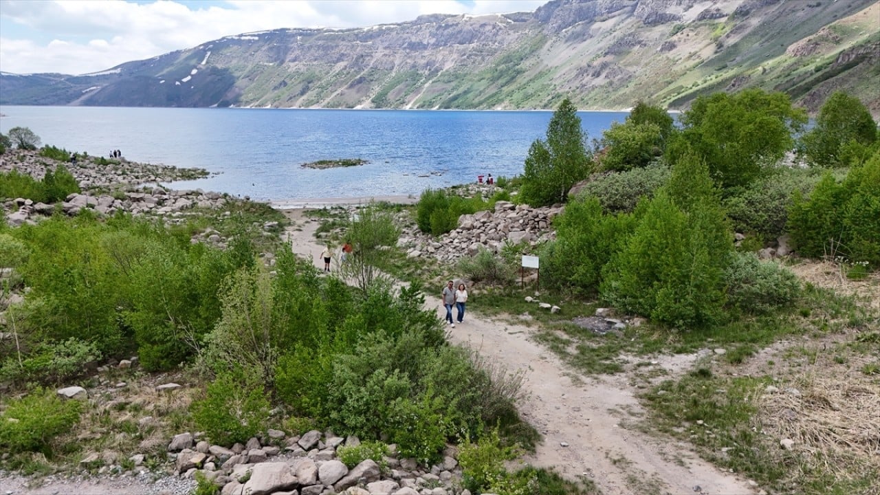 Foto - Krater gölleriyle büyülüyor Nemrut Kalderası 'Milli Park' olmayı bekliyor