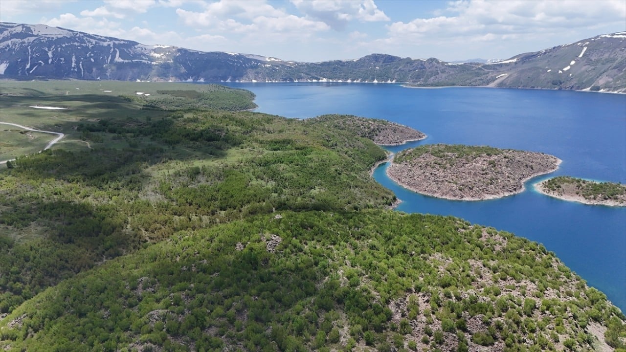 Foto - Krater gölleriyle büyülüyor Nemrut Kalderası 'Milli Park' olmayı bekliyor