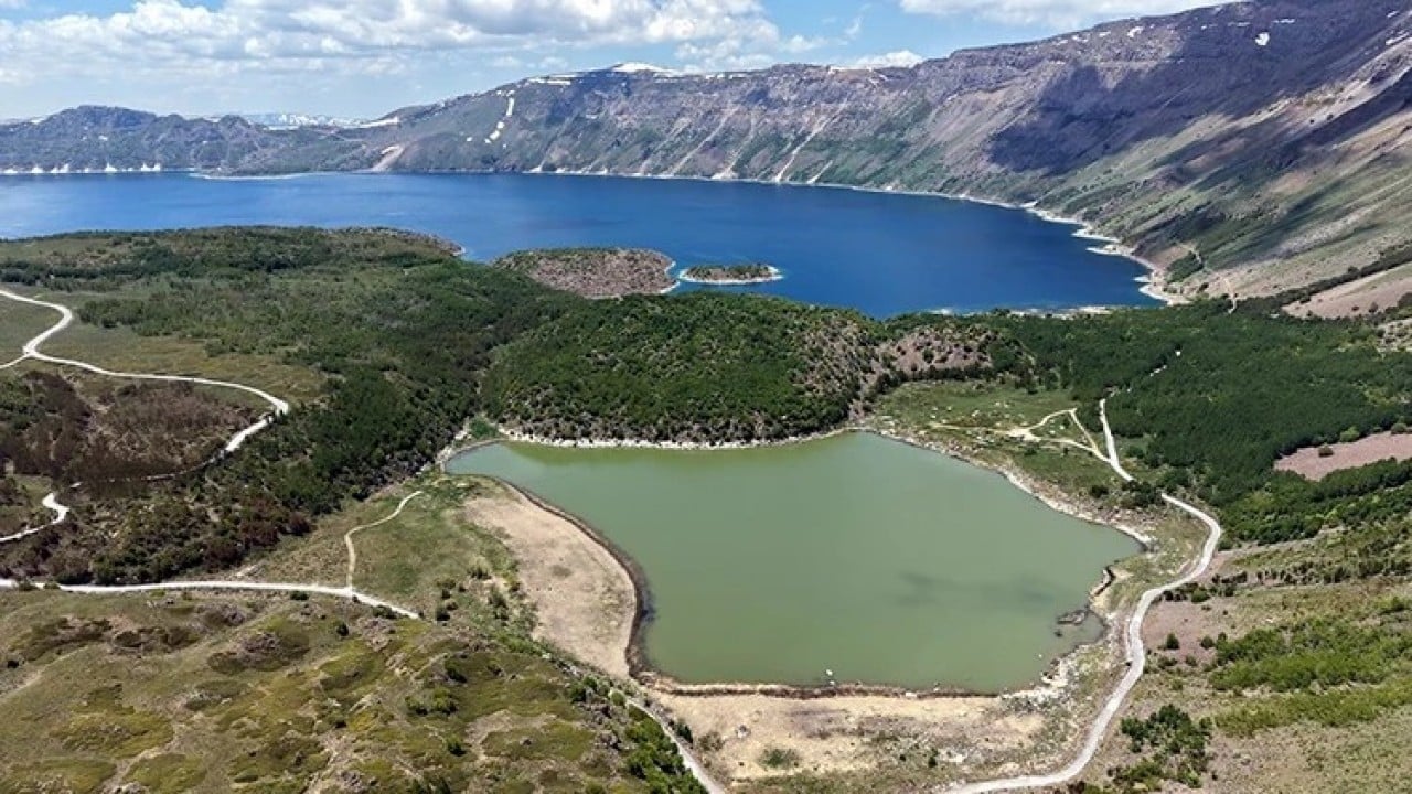 Foto - Krater gölleriyle büyülüyor Nemrut Kalderası 'Milli Park' olmayı bekliyor