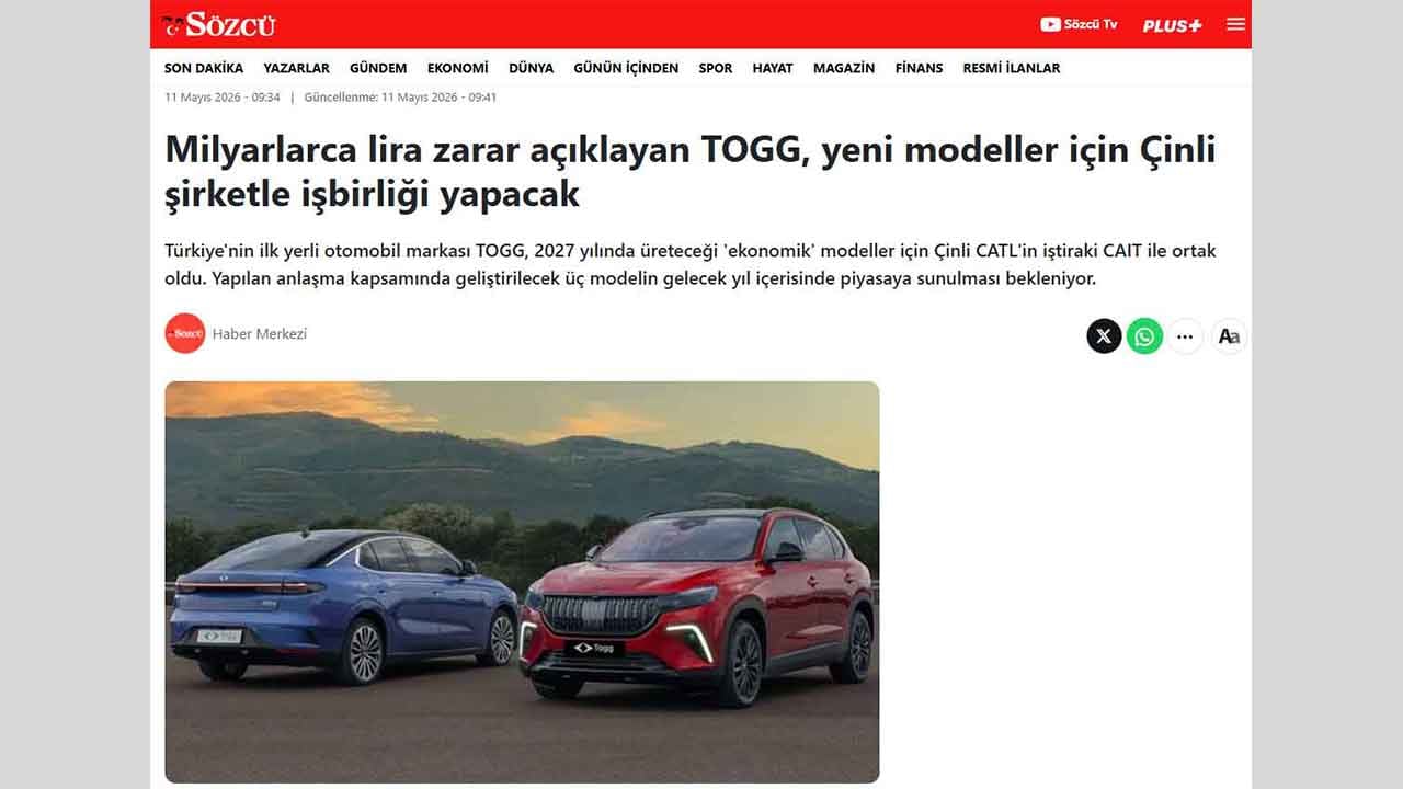 Foto - Kritik eşik aşıldı… Şimdi rakipler düşünsün! Togg ilk kez kâr etti!