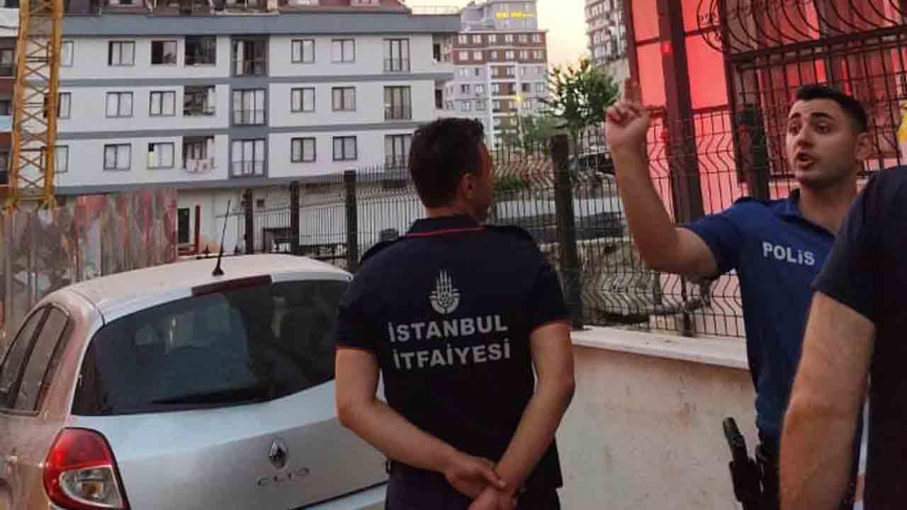Foto - Küçükçekmece'de faciadan dönüldü: Binadaki 29 kişiyi itfaiye kurtardı