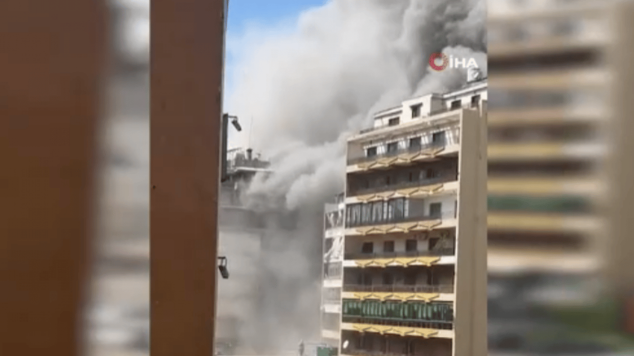 Foto - Kuduz köpeklerden Lübnan’da Soykırım Sağanağı: 10 Dakikada 100 Bomba!