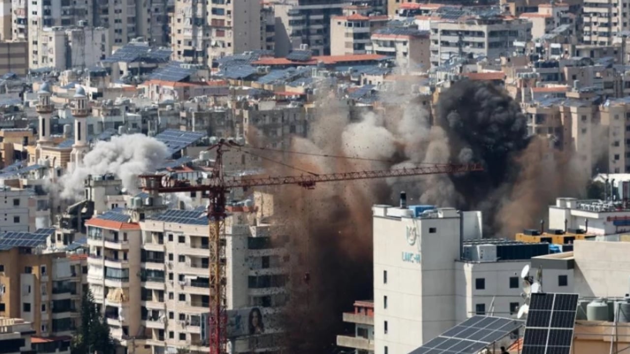 Foto - Kuduz köpeklerden Lübnan’da Soykırım Sağanağı: 10 Dakikada 100 Bomba!