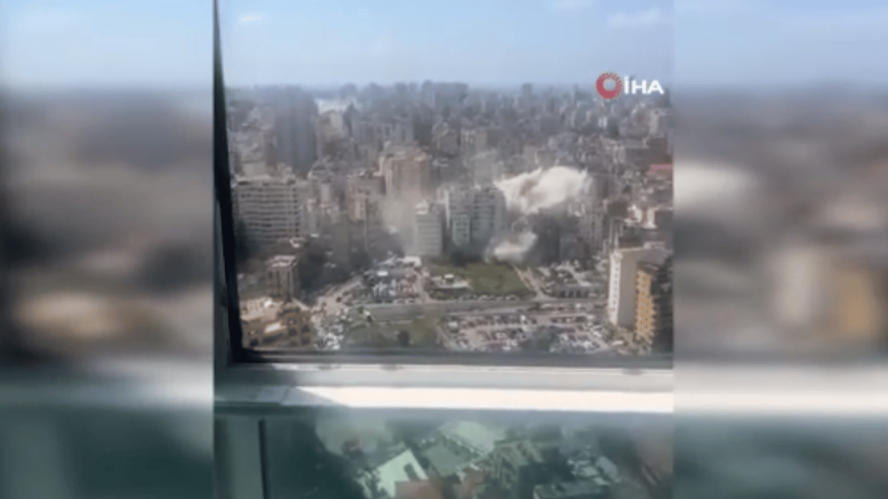 Foto - Kuduz köpeklerden Lübnan’da Soykırım Sağanağı: 10 Dakikada 100 Bomba!