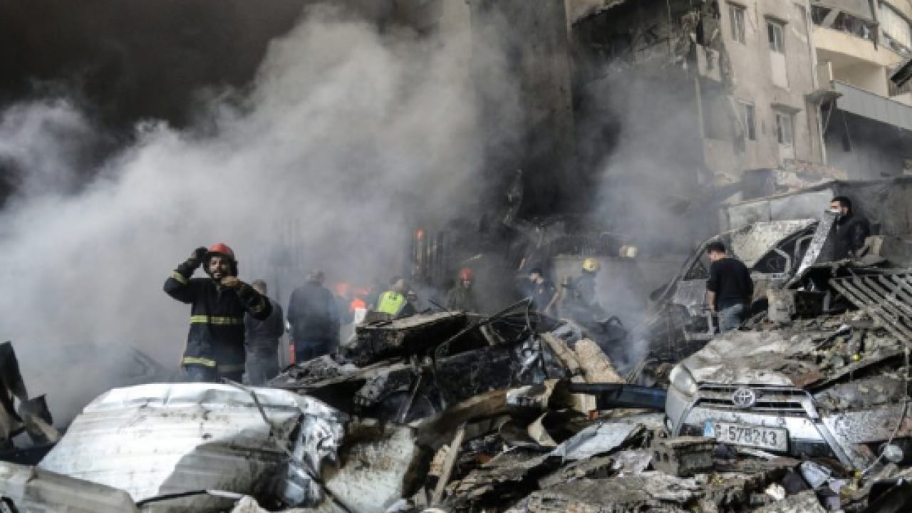 Foto - Kuduz köpeklerden Lübnan’da Soykırım Sağanağı: 10 Dakikada 100 Bomba!