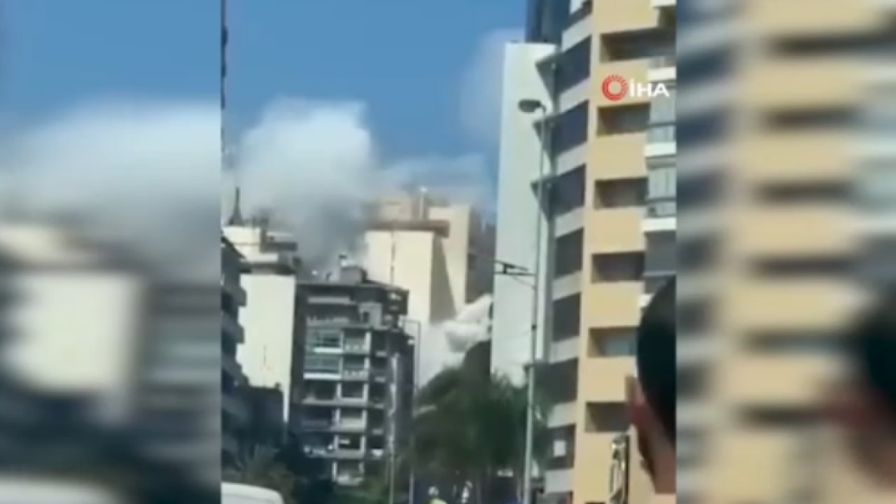 Foto - Kuduz köpeklerden Lübnan’da Soykırım Sağanağı: 10 Dakikada 100 Bomba!