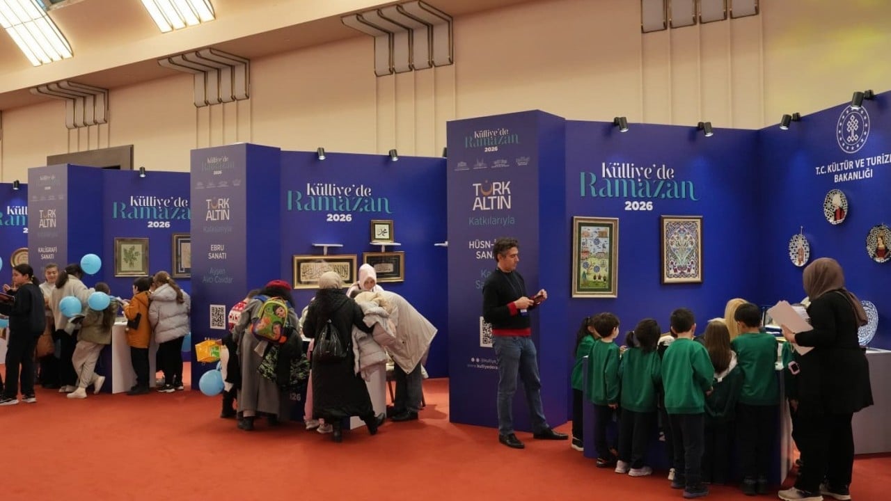 Foto - Külliye'de Ramazan'a yoğun ilgi: Bakan Ersoy atölyeleri inceledi