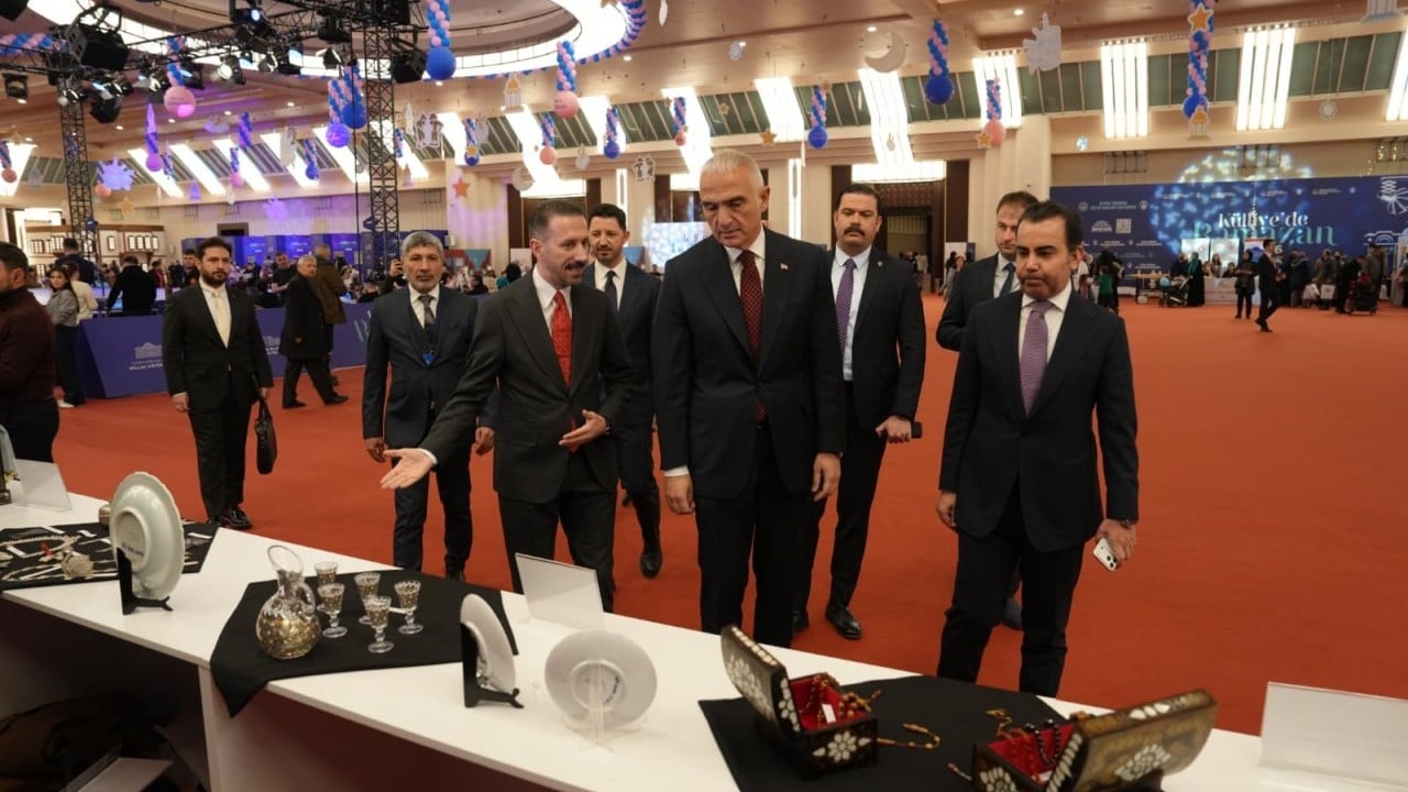 Foto - Külliye'de Ramazan'a yoğun ilgi: Bakan Ersoy atölyeleri inceledi