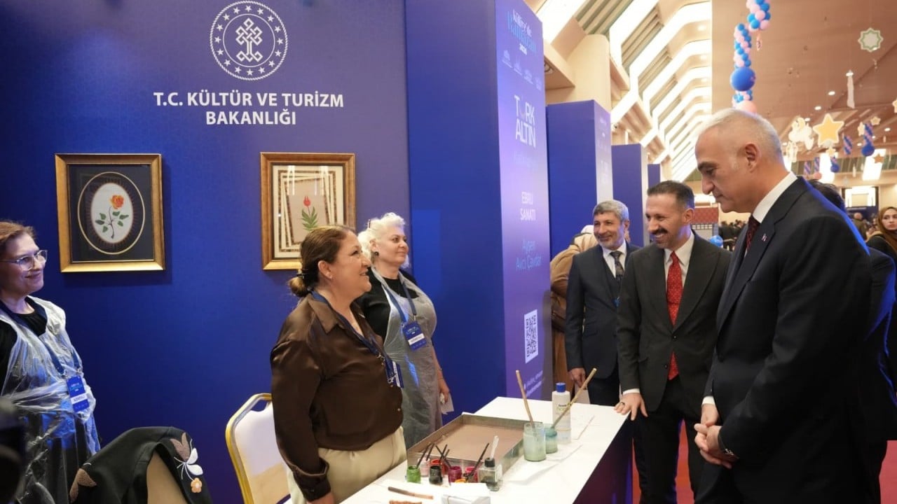 Foto - Külliye'de Ramazan'a yoğun ilgi: Bakan Ersoy atölyeleri inceledi