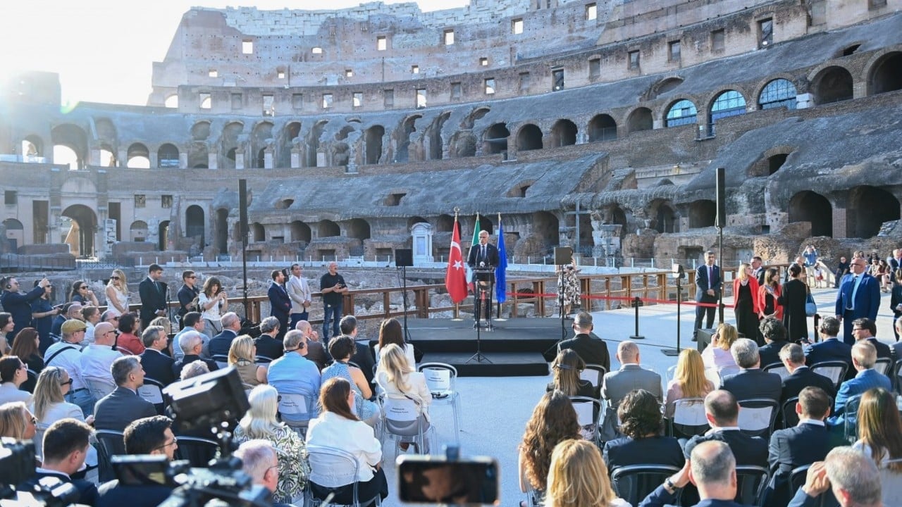 Foto - Kültür ve Turizm Bakanlığı'ndan Roma'ya kültürel diplomasi çıkarması...