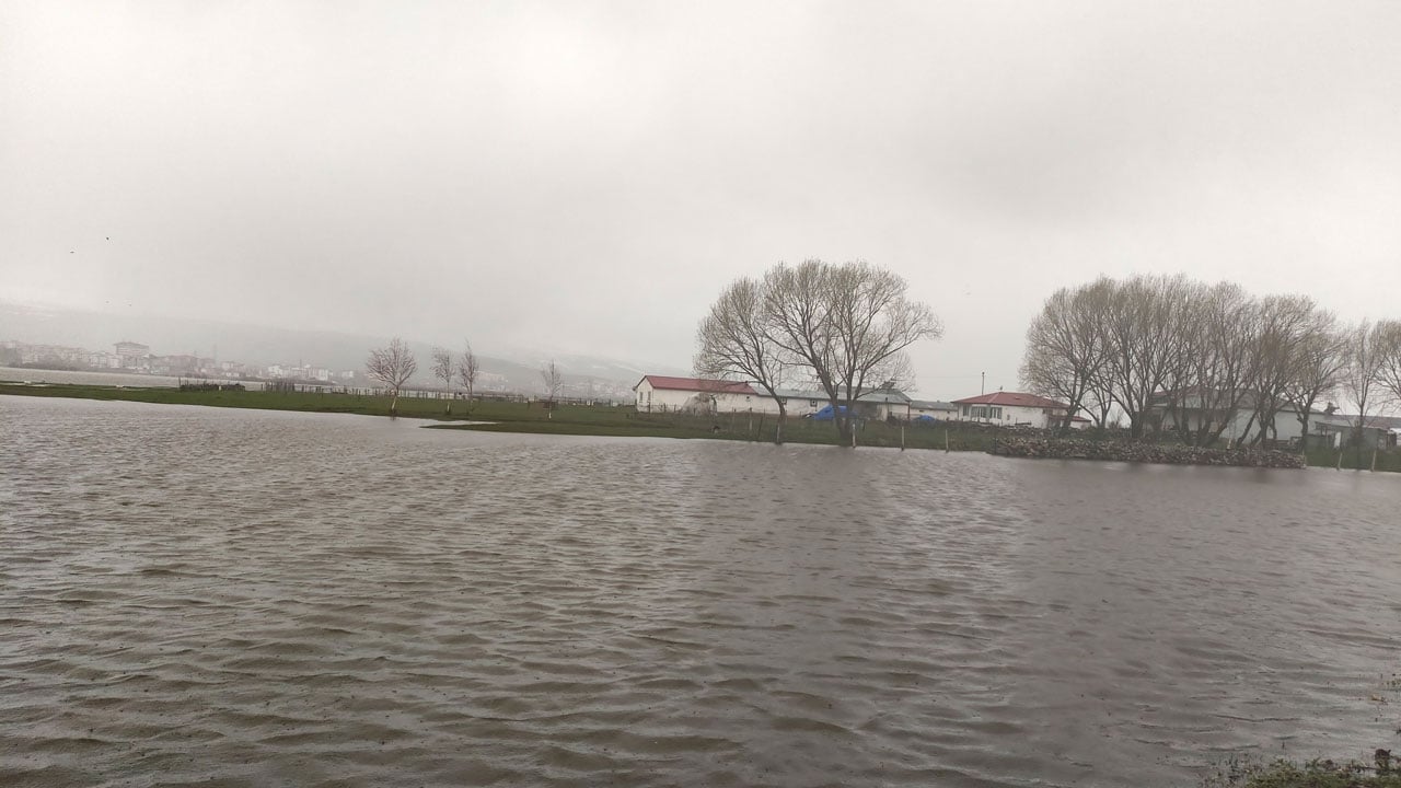 Foto - Kura Nehri taştı! Burası göl değil Ardahan Ovası