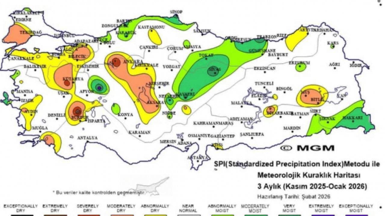 Foto - Kuraklık haritası değişti! O ilimizde son 10 yılın en yüksek yağışı
