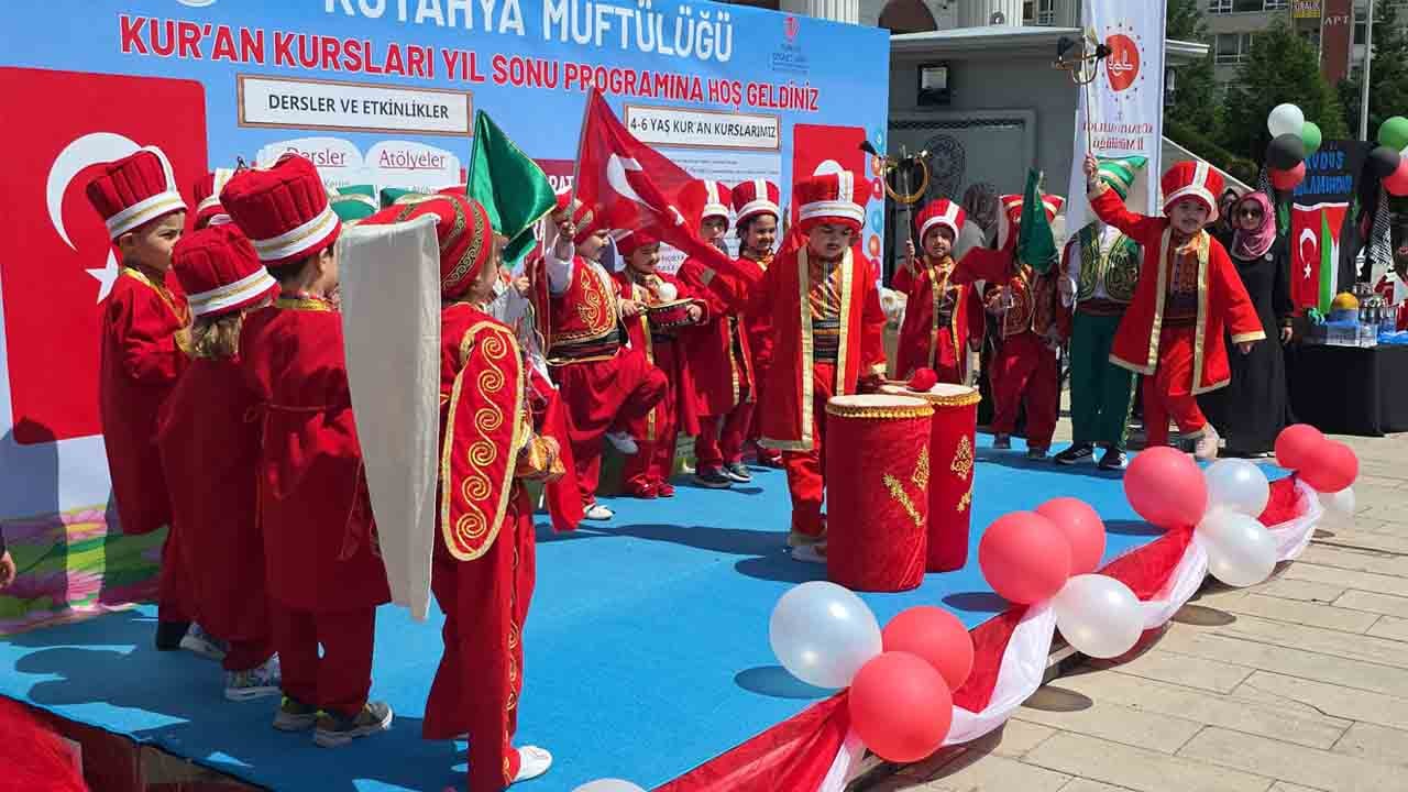 Foto - Kur’an kursu öğrencilerinin renkli anları: Asım’ın Nesli’nin yıl sonu coşkusu