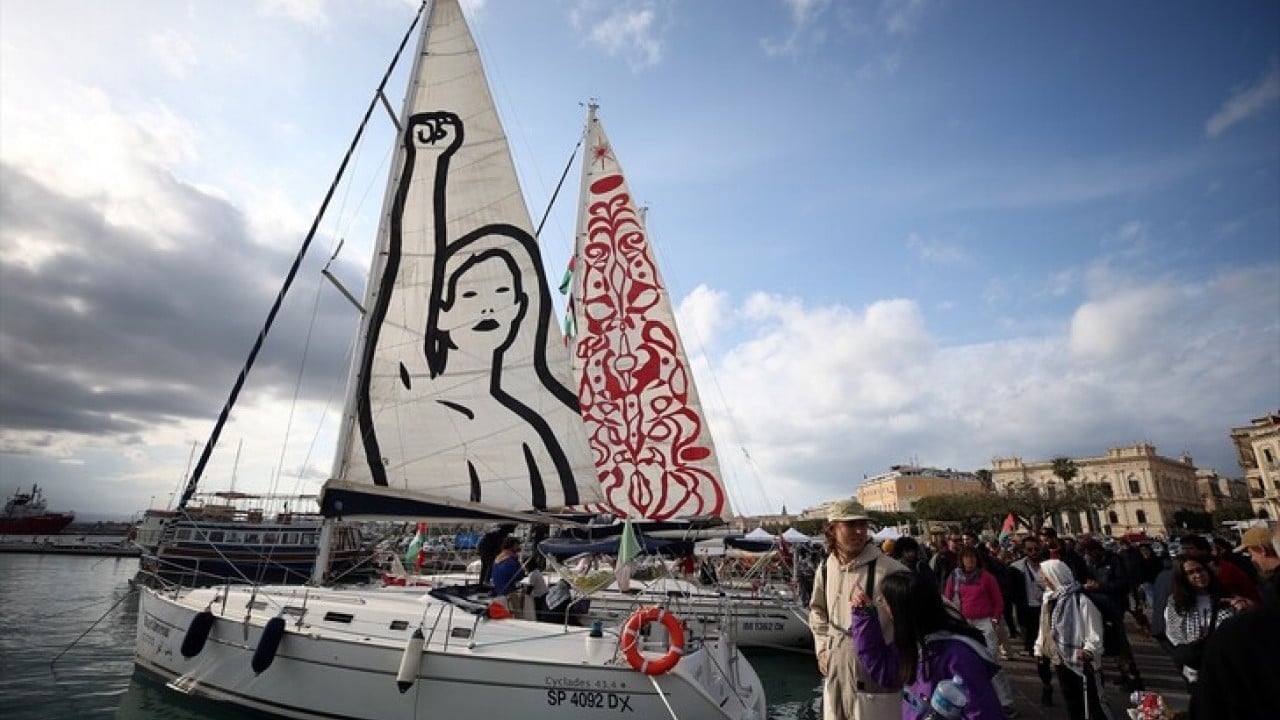 Foto - Küresel Sumud Filosu tekneleri İtalya'ya ulaştı Adım adım Gazze