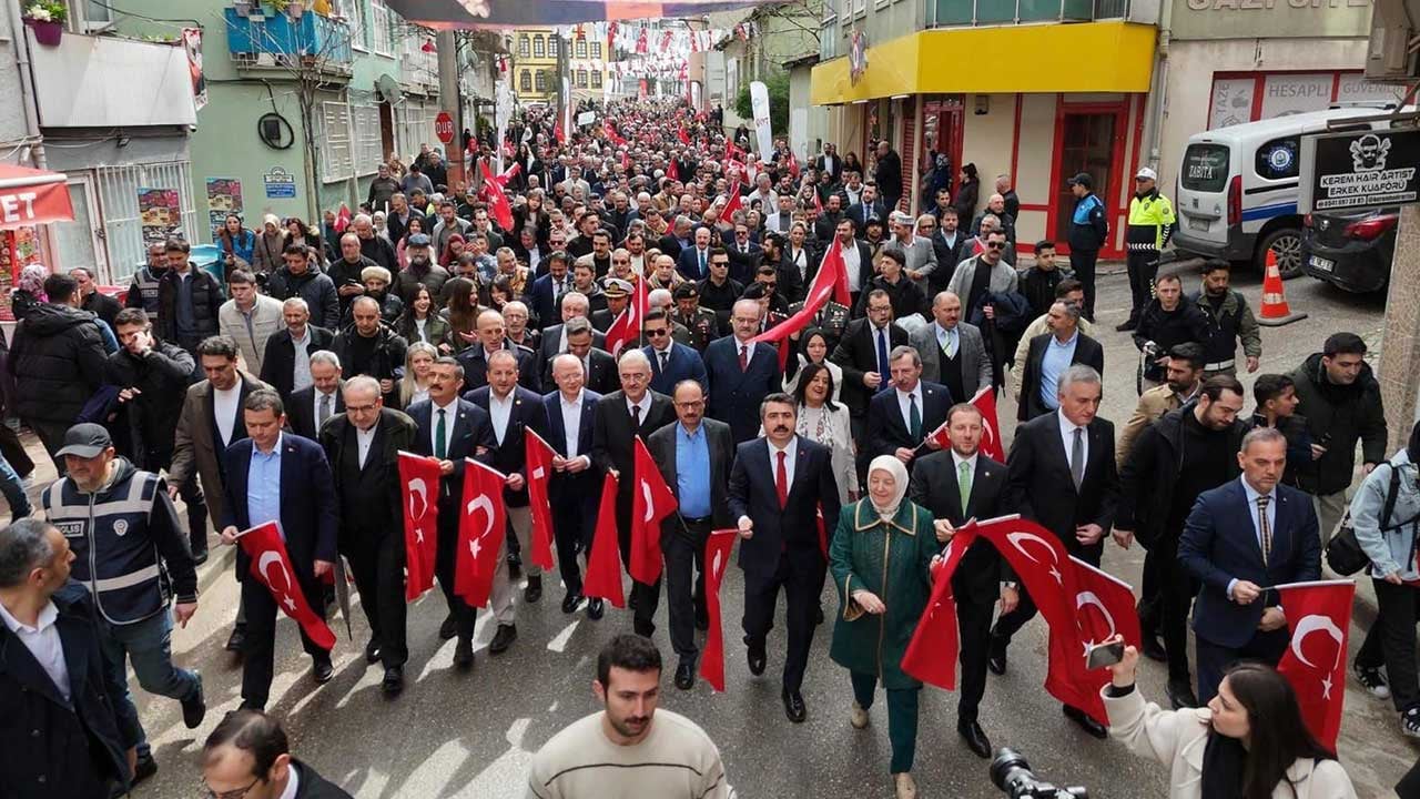 Foto - Kuruluş Orhan oyuncularını birden karşılarında gördüler! Fetih kutlamasında çifte mutluluk