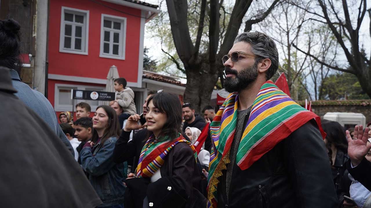 Foto - Kuruluş Orhan oyuncularını birden karşılarında gördüler! Fetih kutlamasında çifte mutluluk