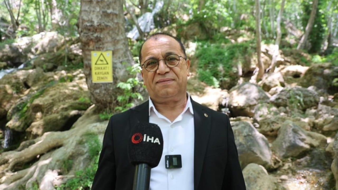 Foto - Kurumuştu, yeniden çağladı! Adanalıların imdadına Obruk Şelalesi yetişti