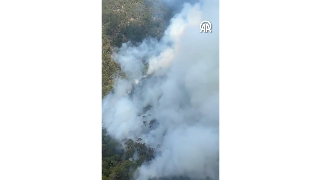 Foto - Kütahya'da büyük yangın! 4 uçak ve çok sayıda helikopterle müdahale ediliyor