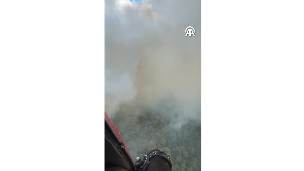 Foto - Kütahya'da büyük yangın! 4 uçak ve çok sayıda helikopterle müdahale ediliyor