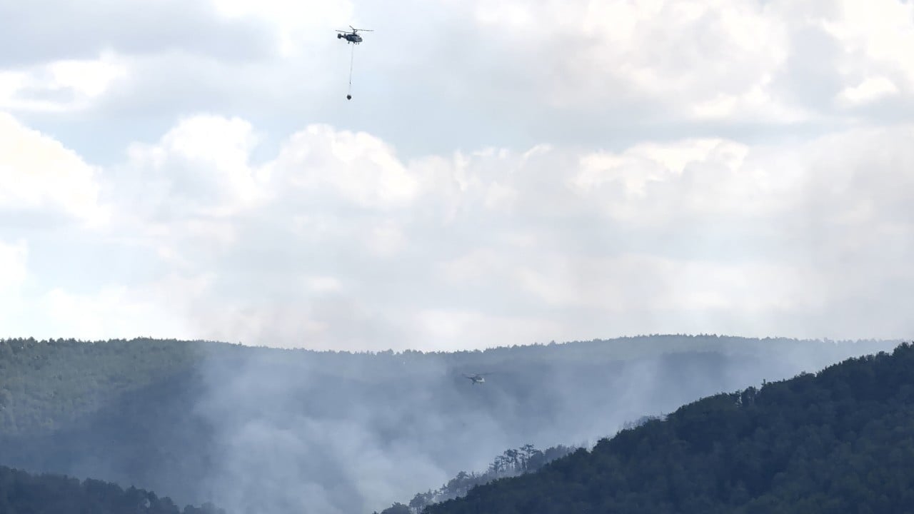 Foto - Kütahya'da büyük yangın! 4 uçak ve çok sayıda helikopterle müdahale ediliyor