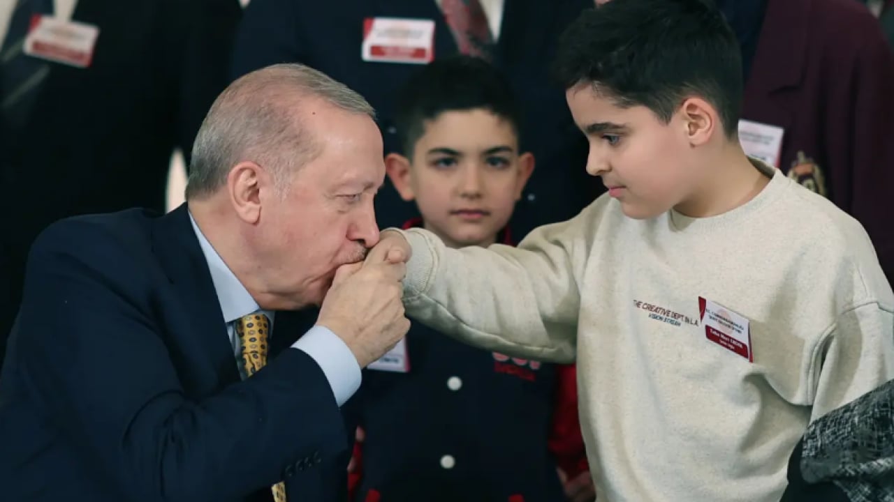 Foto - Kuzu postu giymiş sırtlan sürülerinin farkındayız! Erdoğan’dan çok önemli mesajlar