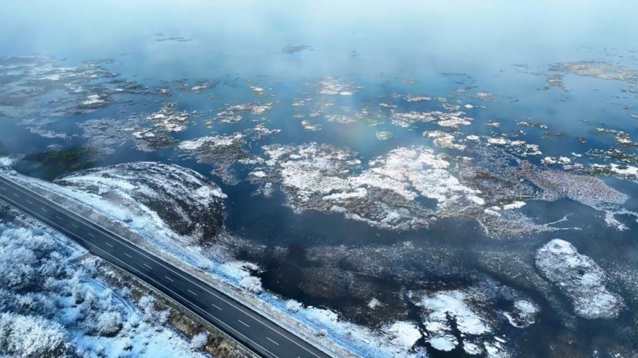 Foto - Ladik Gölü'ne beyaz gelinlik çok yakıştı
