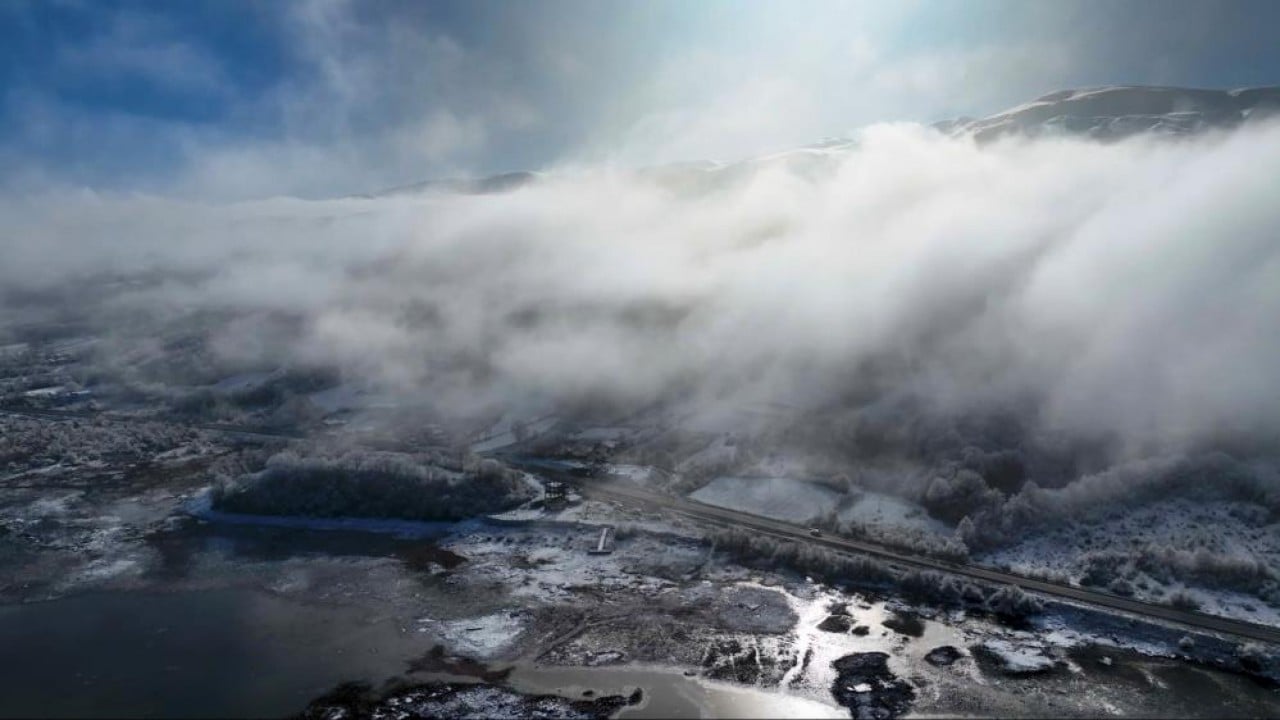 Foto - Ladik Gölü'ne beyaz gelinlik çok yakıştı
