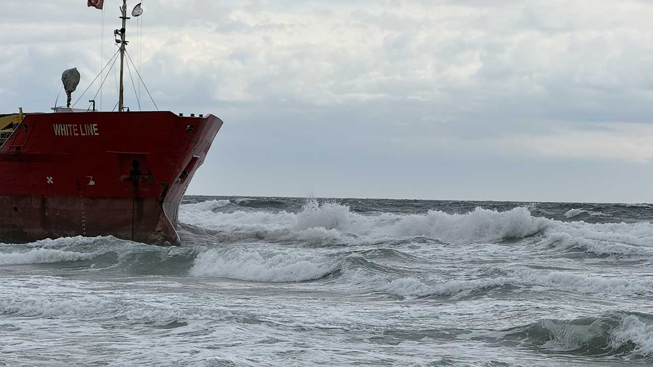 Foto - Libya'dan geldi Tekirdağ'da karaya oturdu