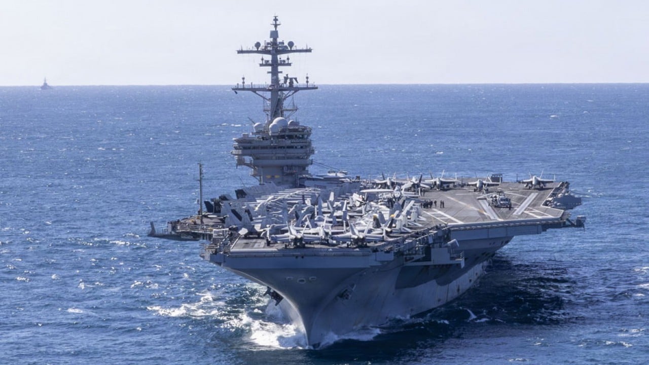 Foto - Lincoln kaçtı, sıra onda! Dün gece şoku yaşayan ABD'den yeni 'uçak gemisi' kararı