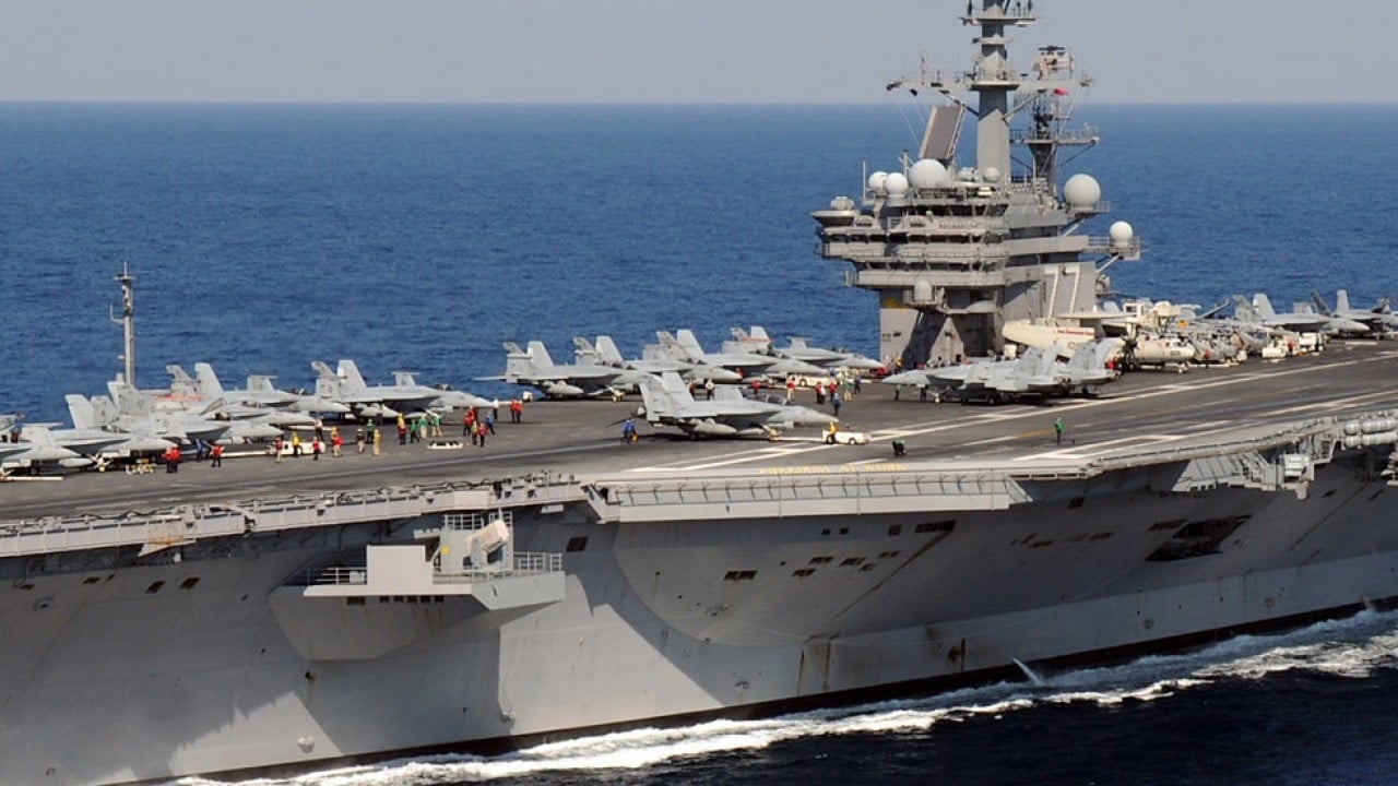 Foto - Lincoln kaçtı, sıra onda! Dün gece şoku yaşayan ABD'den yeni 'uçak gemisi' kararı