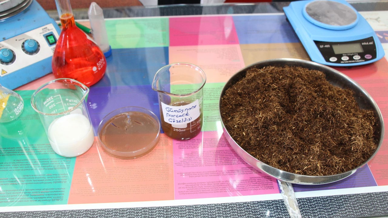 Foto - Lise öğrencilerinden büyük başarı! Bakın çay atığından ne geliştirildi