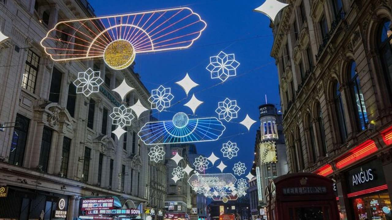 Foto - Londra'nın en ünlü caddesi Ramazan için süslendi
