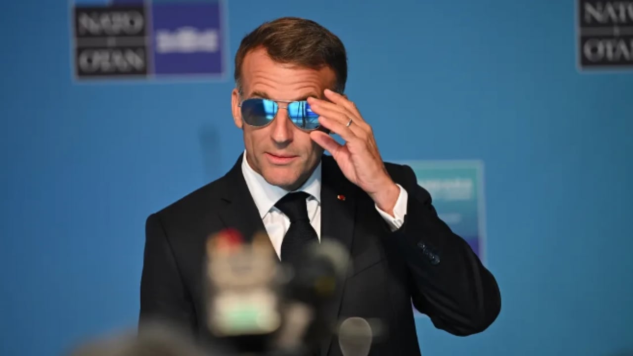 Foto - Macron’un gözlük sırrı ortaya çıktı: Zirve boyunca hiç çıkarmadı