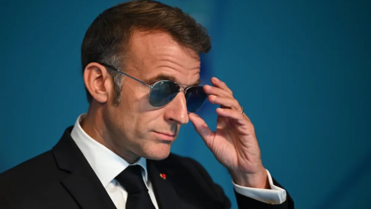 Foto - Macron’un gözlük sırrı ortaya çıktı: Zirve boyunca hiç çıkarmadı